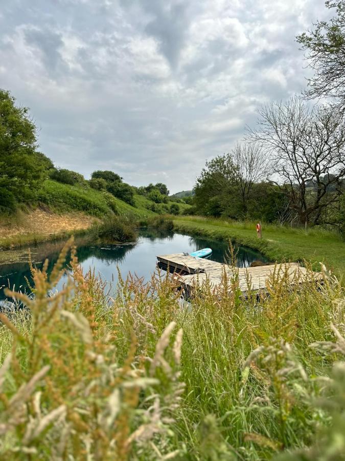فندق Bracken Yurt At Walnut Farm Glamping Netherbury المظهر الخارجي الصورة